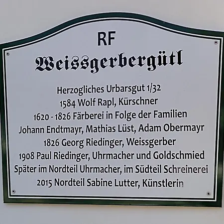 Kuenstlerhaus Weissgerberguetl Apartment *